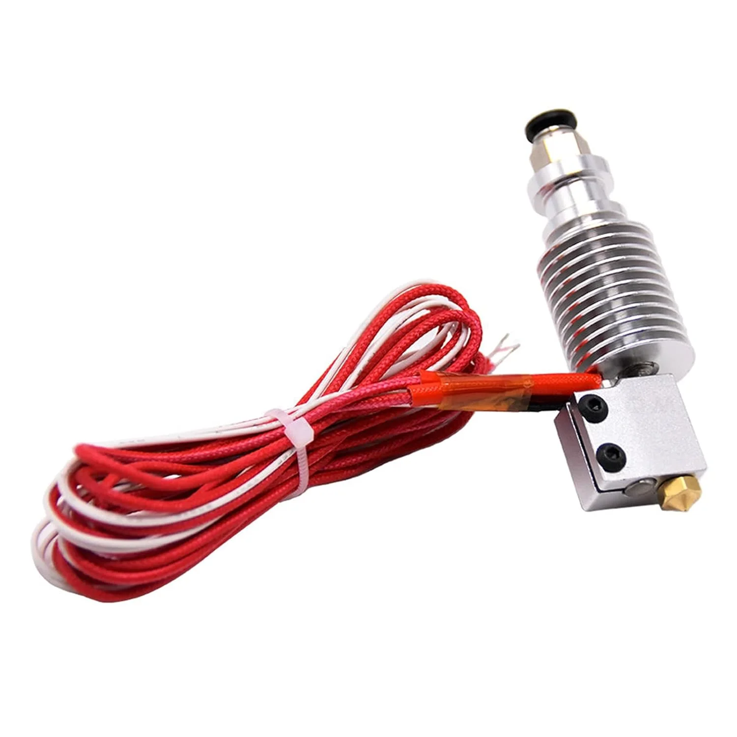 کیت اکسترودر هات‌اند پرینتر سه بعدی V6 با نازل تمام فلزی J-Head نازل 1.75/0.4 میلی‌متری کیت اکسترودر 40 واتی 12 ولت/24 ولت