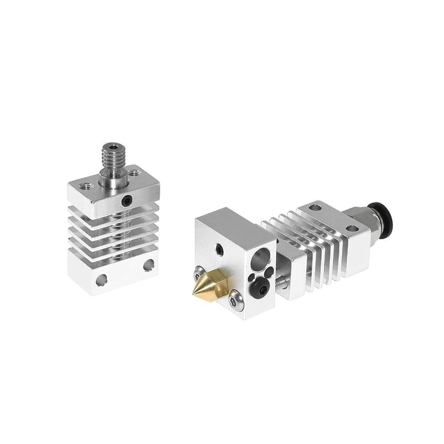 کیت اکسترودر هات اند پرینتر سه بعدی، اکستروژن از راه دور V6، گلوگاه حرارتی J-Head 50 وات 12 ولت/24 ولت، 1.75 میلی متر / مناسب برای پرینترهای Ender 3 CR10 CR-10S (12 ولت 50 وات)