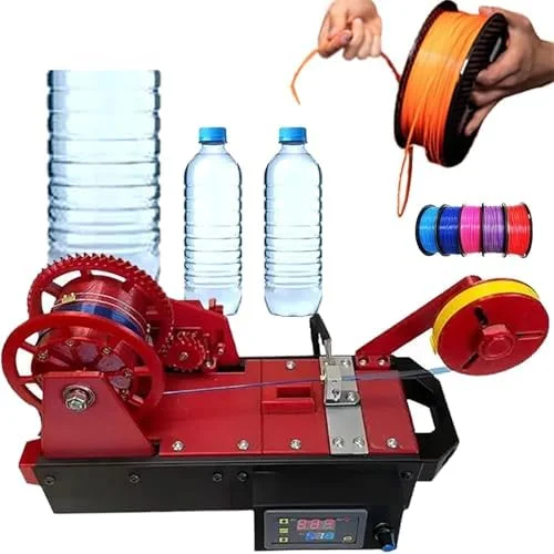اکسترودرهای پرینتر سه بعدی، دستگاه تولید کننده فیلامنت رومیزی، دستگاه بازیافت فیلامنت PET سه بعدی با نمایشگر دیجیتال، اکسترودر فیلامنت بطری های پلاستیکی، برای خانه، سازنده DIY
