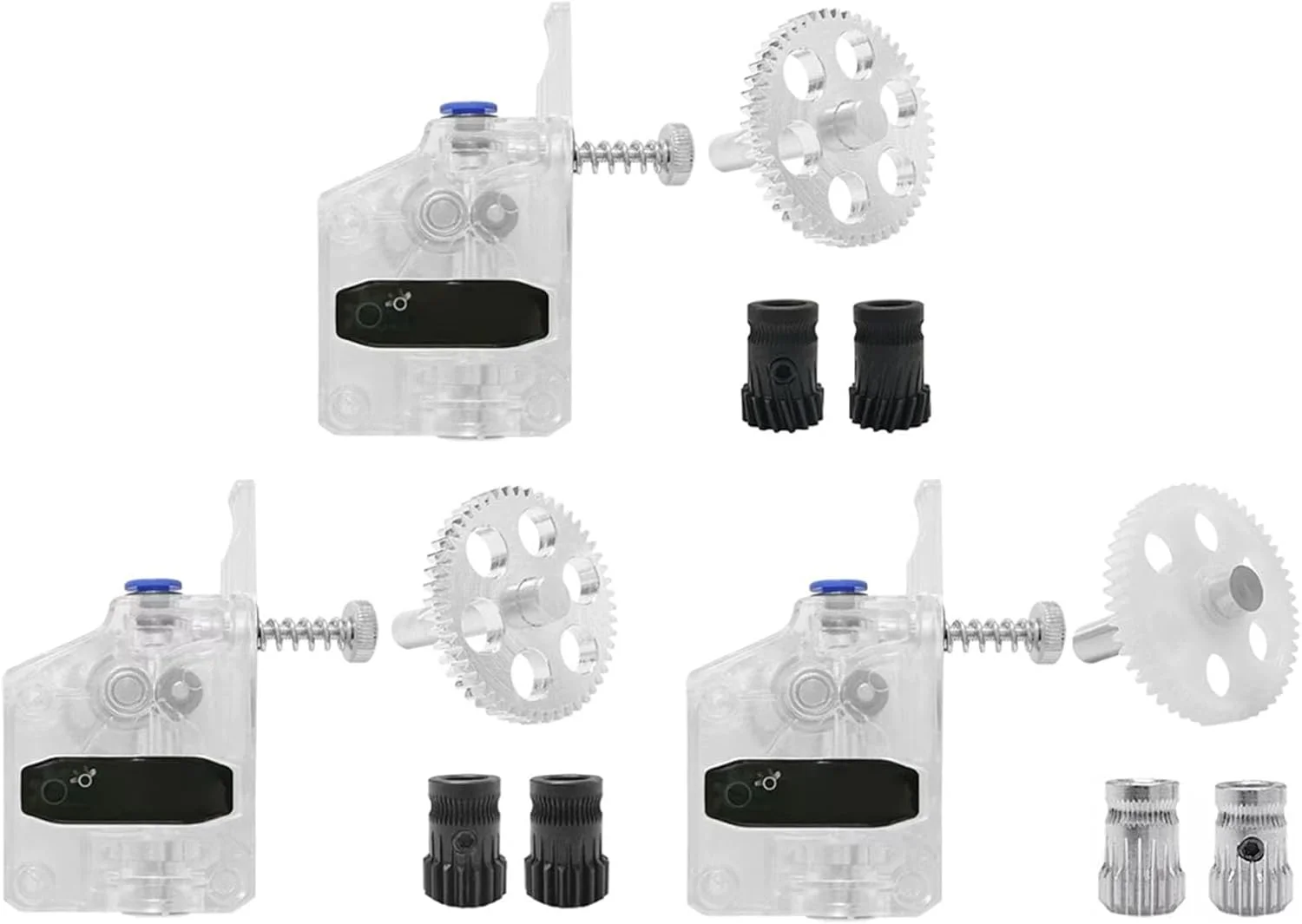 اکسترودر پرینتر دنده دوبل با دو محرک برای پرینتر MK3S با کنترل دمای شفاف و اکسترودر با راندمان بالا