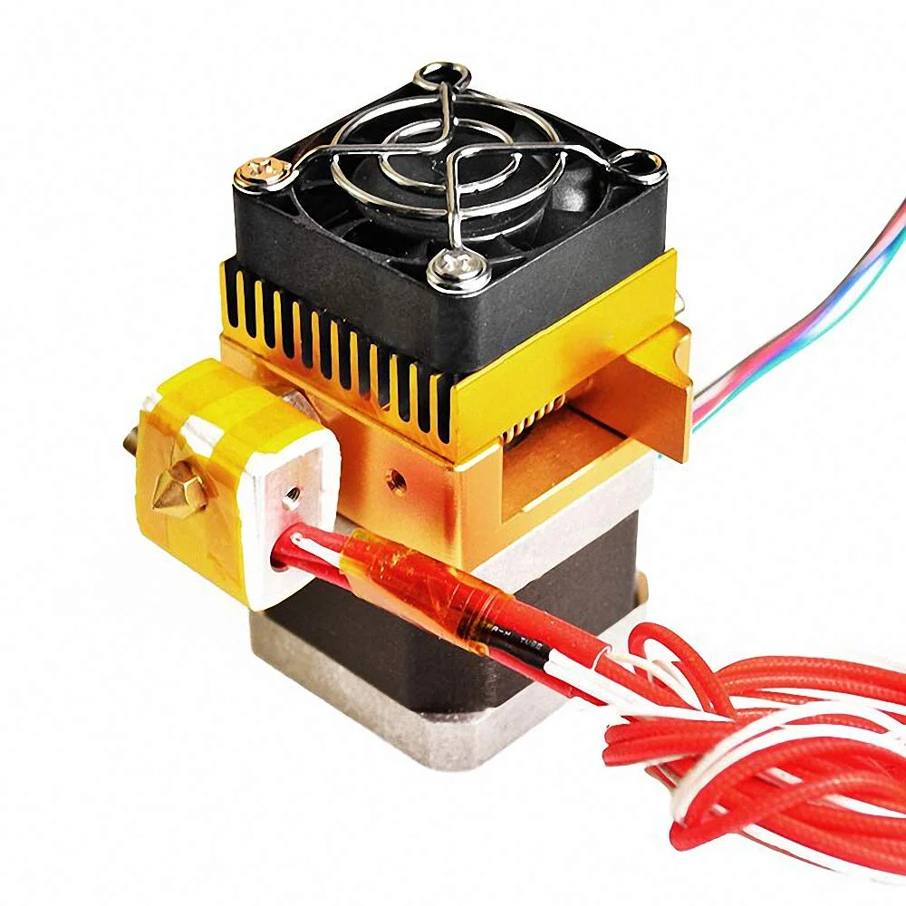 اکسترودر پرینتر سه بعدی تک اکسترودر MK8 اکسترودر فن 12/24 ولت