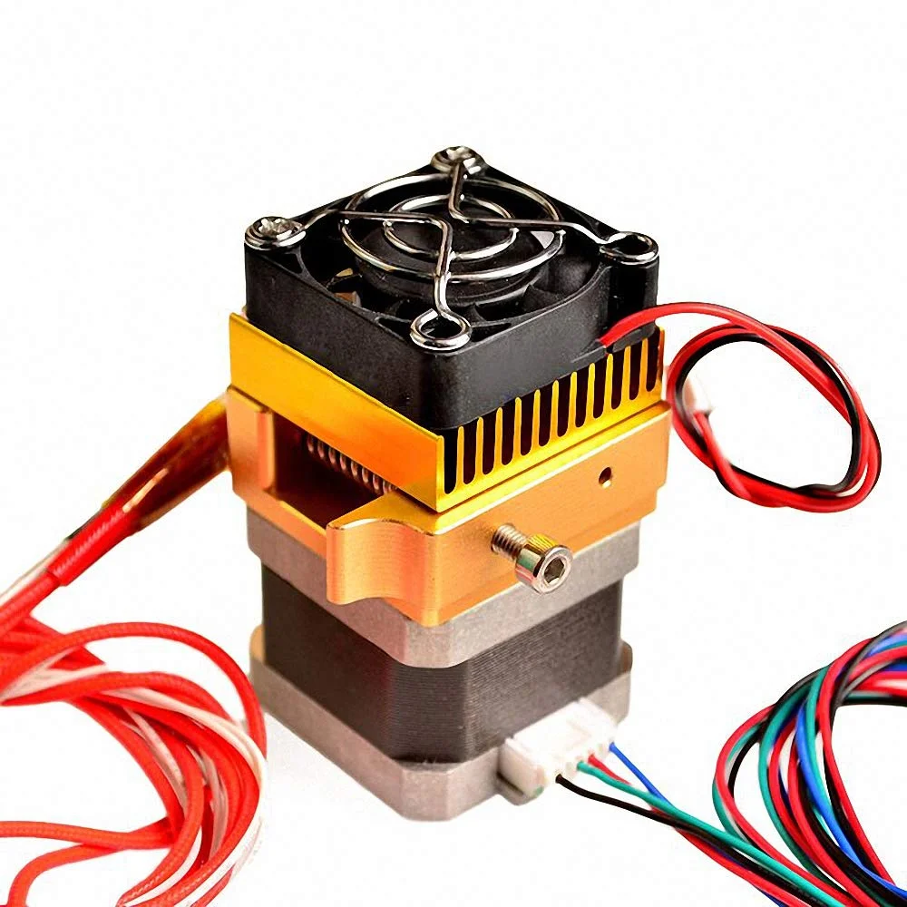 اکسترودر پرینتر سه بعدی تک اکسترودر MK8 اکسترودر فن 12/24 ولت