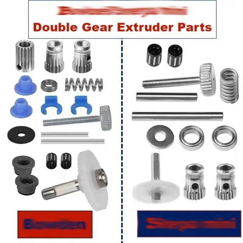 کیت اکسترودر دنده دوبل پرینتر سه بعدی، قطعات اکسترودر مینی، مکانیزم کاهنده سرعت (کیت شرپا مینی 1) کیت اکسترودر دنده دوبل پرینتر سه بعدی، قطعات اکسترودر مینی، مکانیزم کاهنده سرعت (کیت شرپا مینی 1)