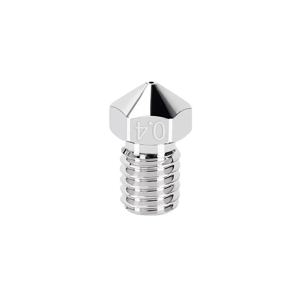 قطعات پرینتر سه بعدی: نازل مسی آبکاری شده E3D V6 برای فیلامنت 0.4-1.75 میلی‌متری، سازگار با هات‌اند V6، تایتان، پروسا I3 MK3 MK3S و اکسترودر پرینتر سه بعدی (3 عدد)