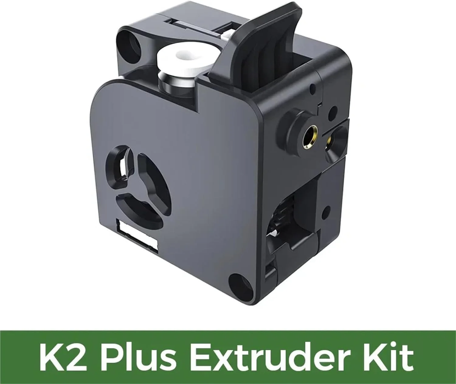 کیت اکسترودر K2 Plus با نسبت کاهش 6.25:1، چرخ‌دنده‌های دوگانه و سنسور تشخیص شکستگی فیلامنت داخلی، قطعات پرینتر سه بعدی