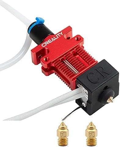 کیت اکسترودر هات‌اند اصلی Creality CR6 SE به همراه 2 عدد نازل اضافی 0.4 میلی‌متری برای پرینتر سه بعدی CR-6 SE/Max/CR-5 PRO به همراه کارتریج هیتر و ترمیستور