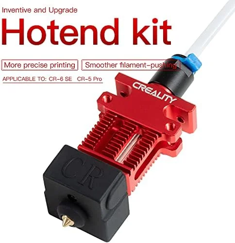 کیت اکسترودر هات‌اند اصلی Creality CR6 SE به همراه 2 عدد نازل اضافی 0.4 میلی‌متری برای پرینتر سه بعدی CR-6 SE/Max/CR-5 PRO به همراه کارتریج هیتر و ترمیستور