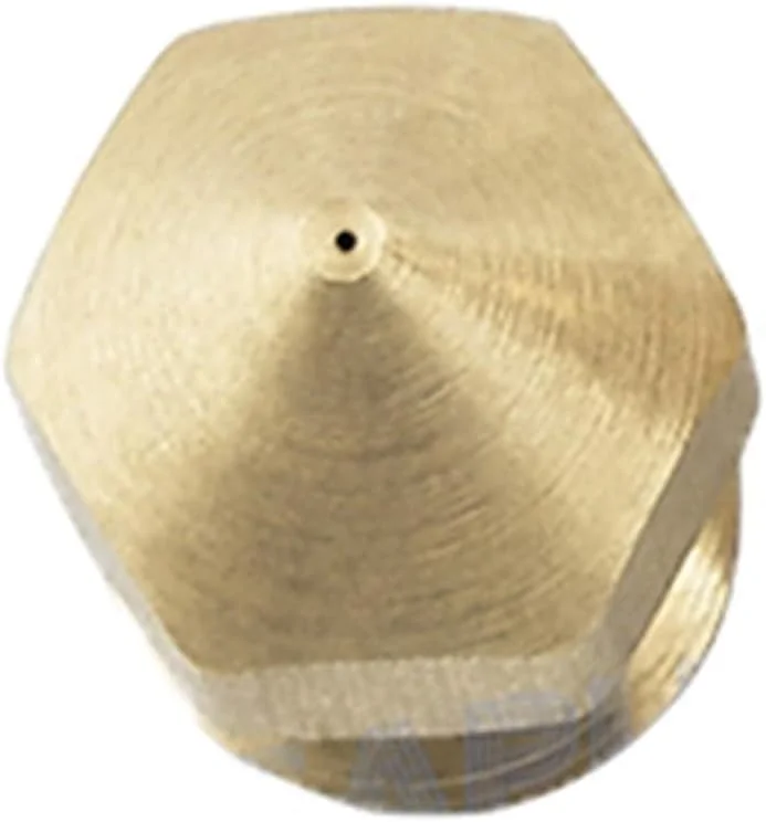 نازل، نازل پرینتر، نازل های برنجی، 1 عدد نازل برنجی قطر سر 0.2 تا 1.0 میلی متر برای قطعات اکسترودر پرینتر سه بعدی 1.75 میلی متری، قطر نازل 1.0 میلی متر (رنگ: برای فیلامنت 1.75 میلی متری، اندازه: قطر نازل 0.4 میلی متر)