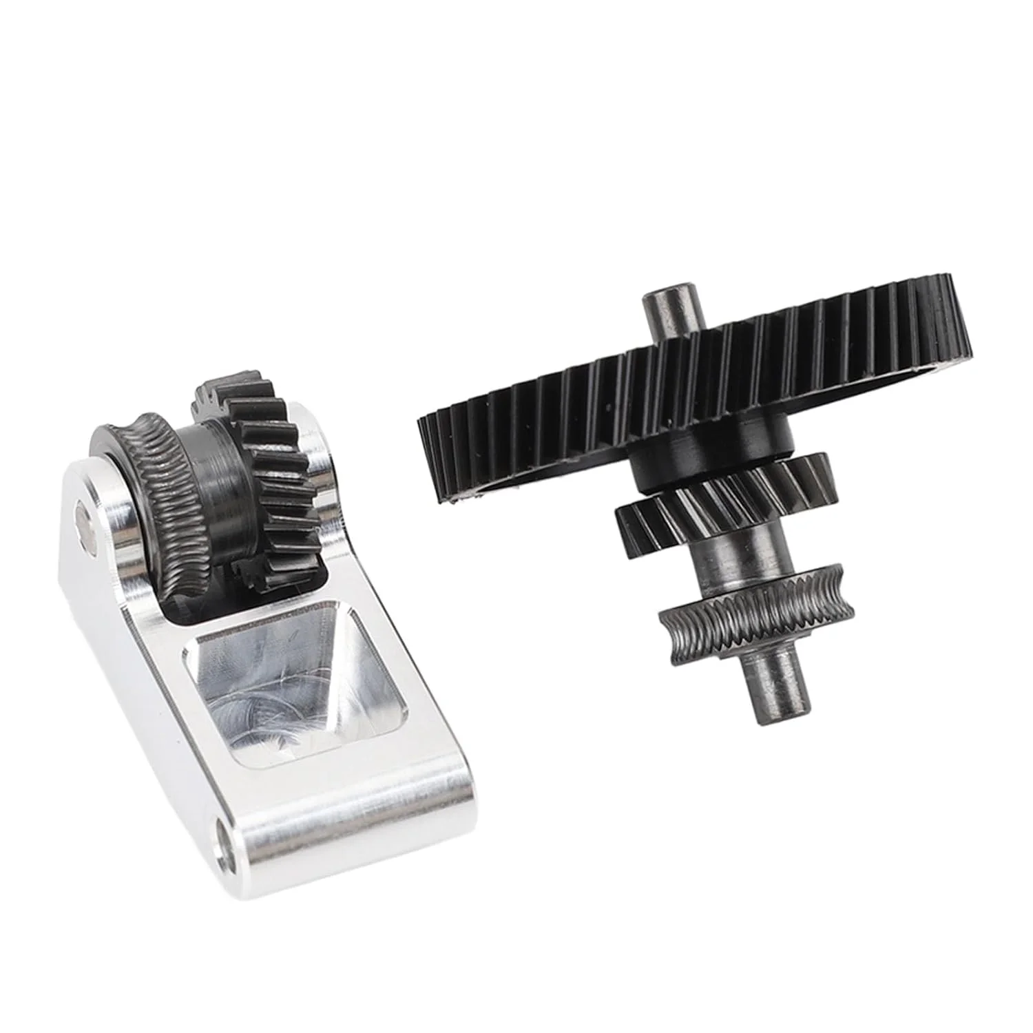 کیت چرخ دنده اکسترودر پرینتر سه بعدی برای ارتقاء عملکرد بالا برای سری X1، P1P، P1S با طراحی شفت یک تکه، طراحی چرخ دنده مارپیچ و پوشش نانو