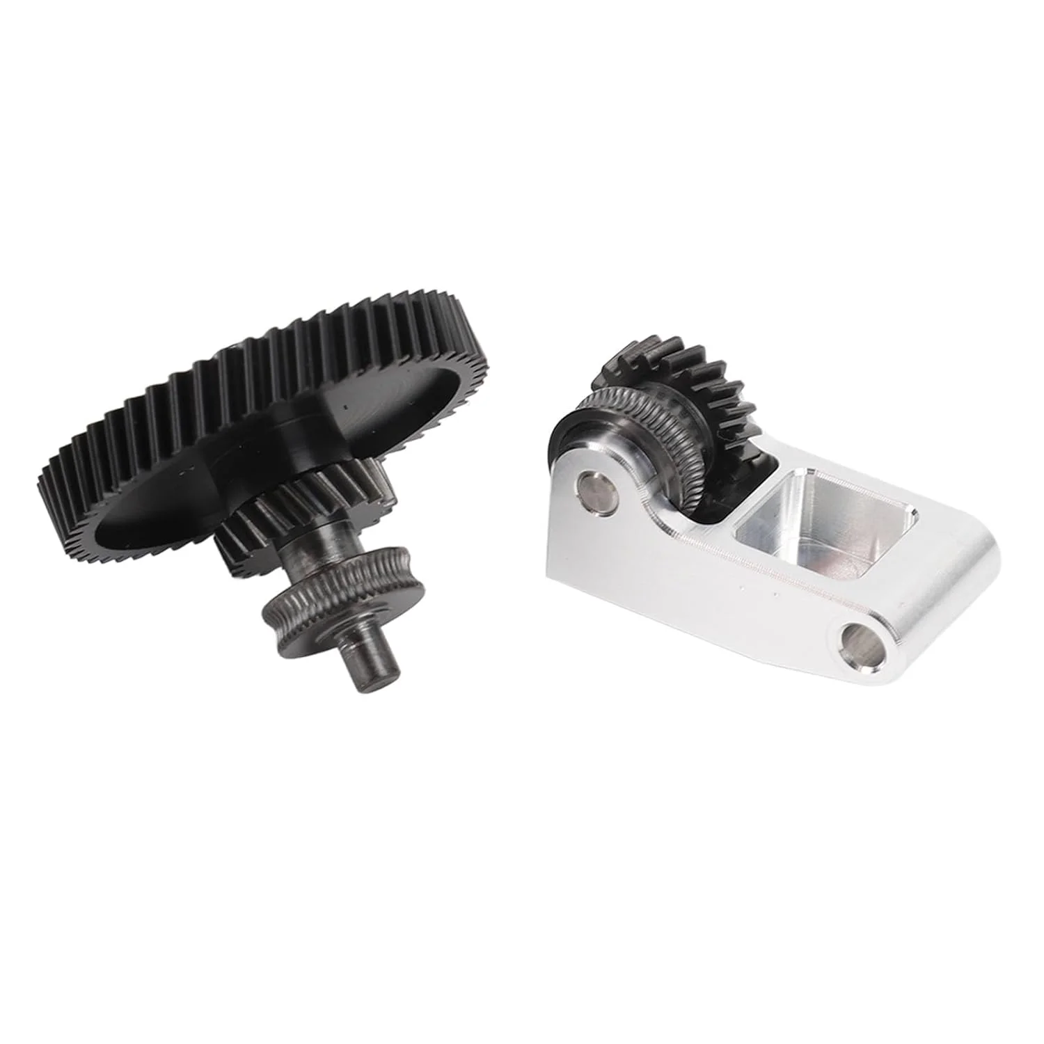 کیت چرخ دنده اکسترودر پرینتر سه بعدی برای ارتقاء عملکرد بالا برای سری X1، P1P، P1S با طراحی شفت یک تکه، طراحی چرخ دنده مارپیچ و پوشش نانو