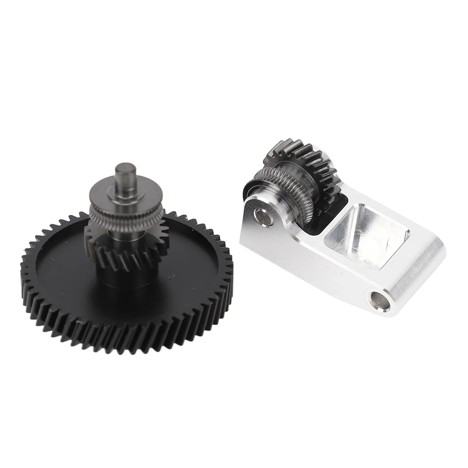 کیت چرخ دنده اکسترودر پرینتر سه بعدی برای ارتقاء عملکرد بالا برای سری X1، P1P، P1S با طراحی شفت یک تکه، طراحی چرخ دنده مارپیچ و پوشش نانو