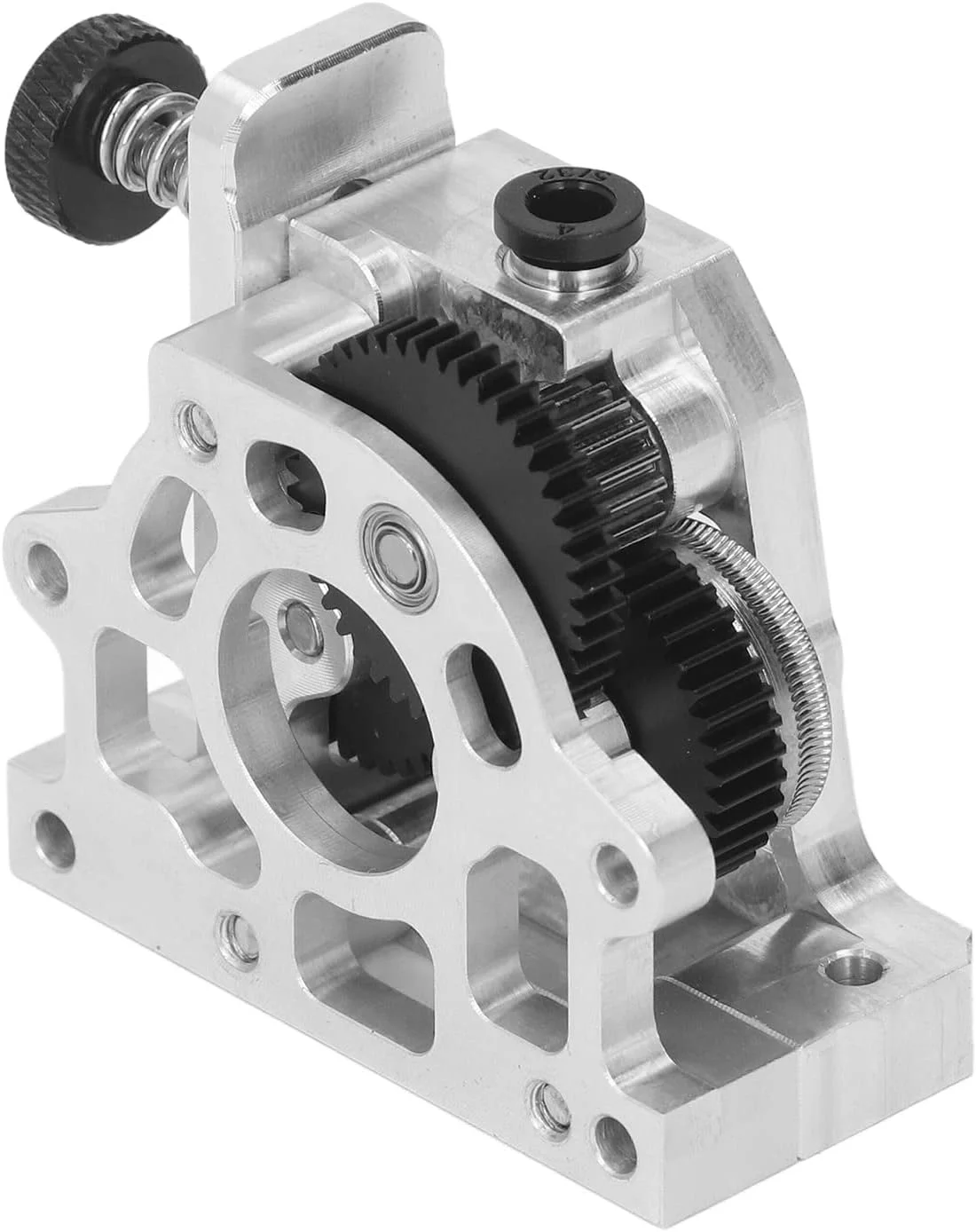 اکسترودر چاپگر سه بعدی تمام فلزی، آلیاژ آلومینیوم مستحکم، نیروی رانش افزایش یافته، سازگاری گسترده با مواد، برای چاپ سه بعدی PLA ABS PETG نایلون (بدون استپر موتور)