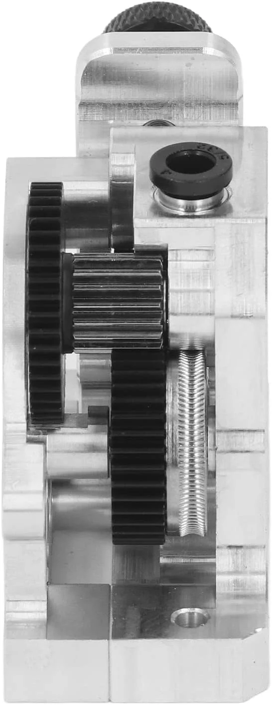 اکسترودر چاپگر سه بعدی تمام فلزی، آلیاژ آلومینیوم مستحکم، نیروی رانش افزایش یافته، سازگاری گسترده با مواد، برای چاپ سه بعدی PLA ABS PETG نایلون (بدون استپر موتور)