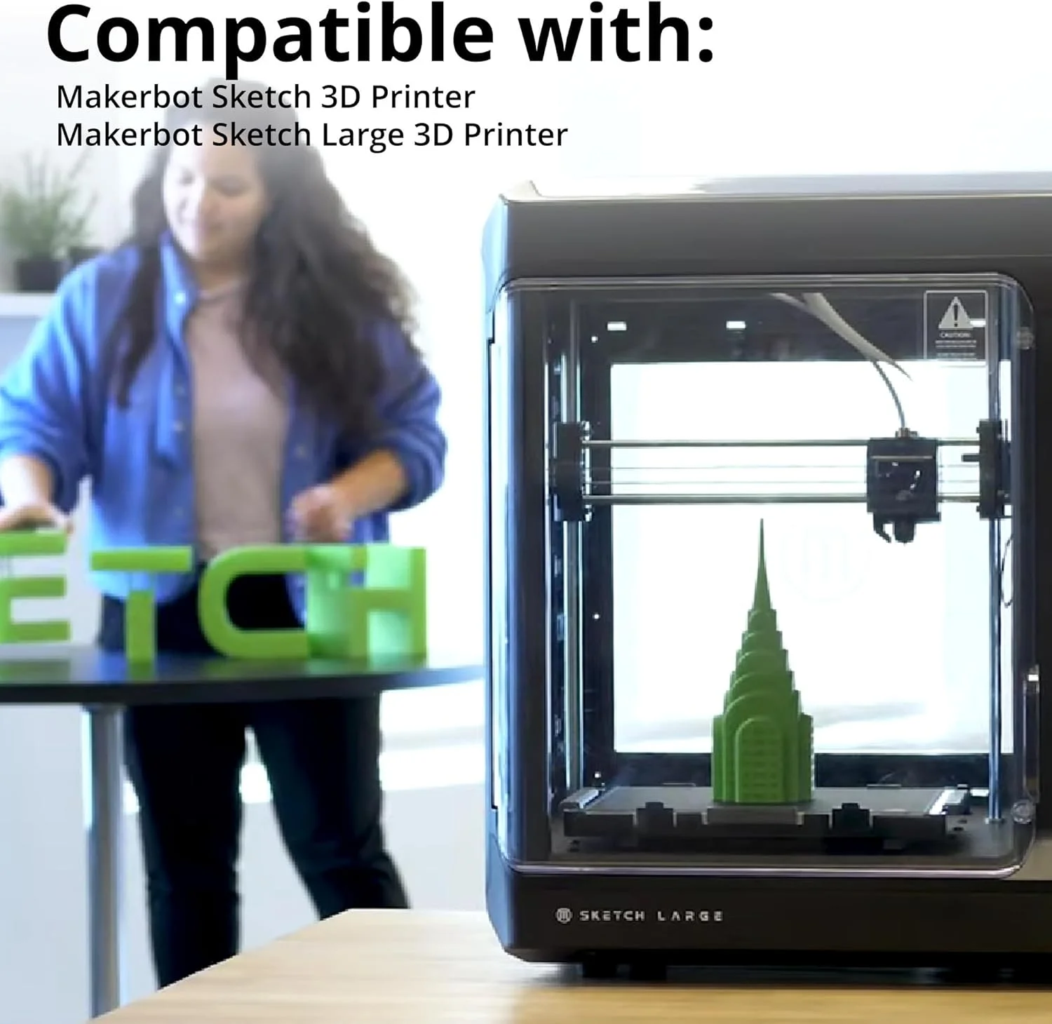 اکسترودر MakerBot 900-0061A برای پرینتر سه بعدی Sketch (بسته 2 عددی، مشکی)