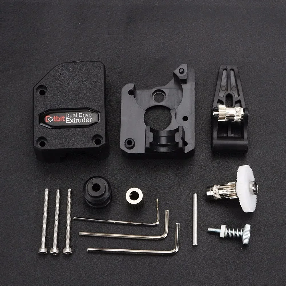 لوازم جانبی و قطعات پرینتر سه بعدی Lysee - اکسترودر دوگانه BMG مدل Cloned Dual Drive Bowden برای پرینتر سه بعدی با عملکرد بالا برای قطعات پرینتر سه بعدی MK8 I3