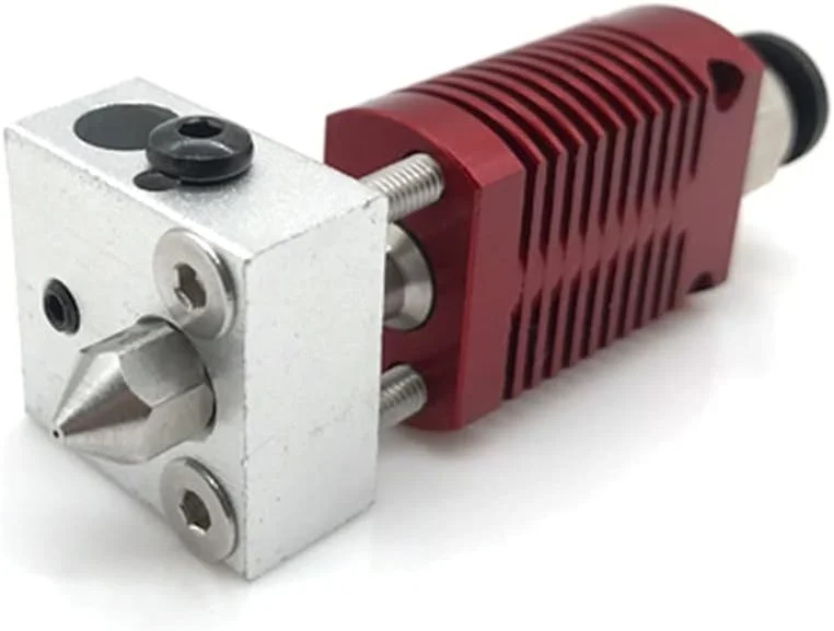 اکسترودر MK8 استیل ضد زنگ سه بعدی، کیت هات اند اکسترودر مونتاژ شده، نازل هد چاپ / مناسب برای CREALITY 3D / مناسب برای Ender-3 Pro CR-10S Pro (0.3mm)