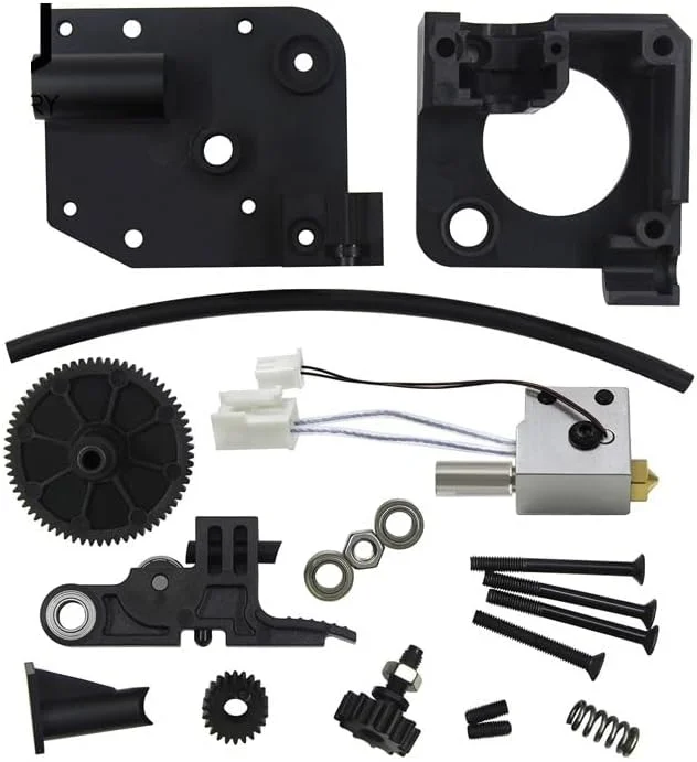 لوازم جانبی اصلی پرینتر سه بعدی Arti-ll-ery، کیت ساختار اکسترودر Genius Pro/Sidewinder SW-X2 به همراه دسته اکستروژن، هات اند، چرخ دنده (رنگ: دسته اکسترودر)