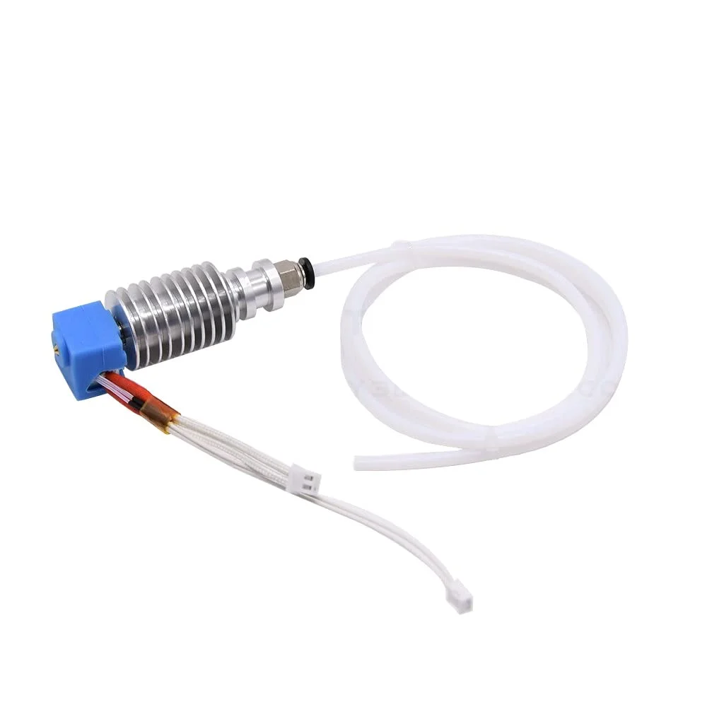 دو عدد کیت هات‌اند V5 J-Head مناسب برای اکسترودر E3.D V5، بلوک گرمکن 12/24 ولت، مناسب برای قطعات پرینتر سه بعدی Anycubic I3 Mega/Chiron در مقایسه با هات‌اند V6 (12 ولت)