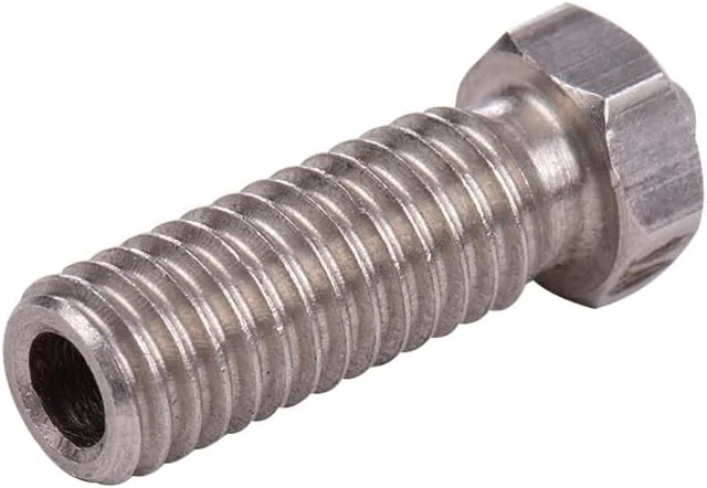 نازل اکسترودر پرینتر سه بعدی، استیل ضد زنگ، رزوه M6، خروجی 1.0 میلی‌متر، مناسب برای فیلامنت 1.75 میلی‌متری Sidewinder X1 TEVO Little، بسته 3 عددی