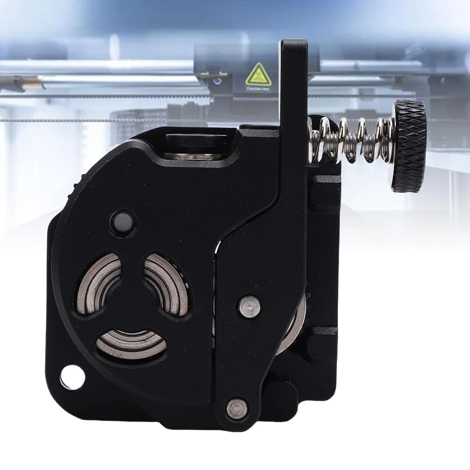 اکسترودر تمام فلزی JTLB با درایو مستقیم و دو چرخ دنده، جایگزینی ارتقا یافته و با عملکرد بالا برای پرینتر سه بعدی K1 K1 K1C، آلیاژ آلومینیوم 47.8x40.6x20.7 میلی متر