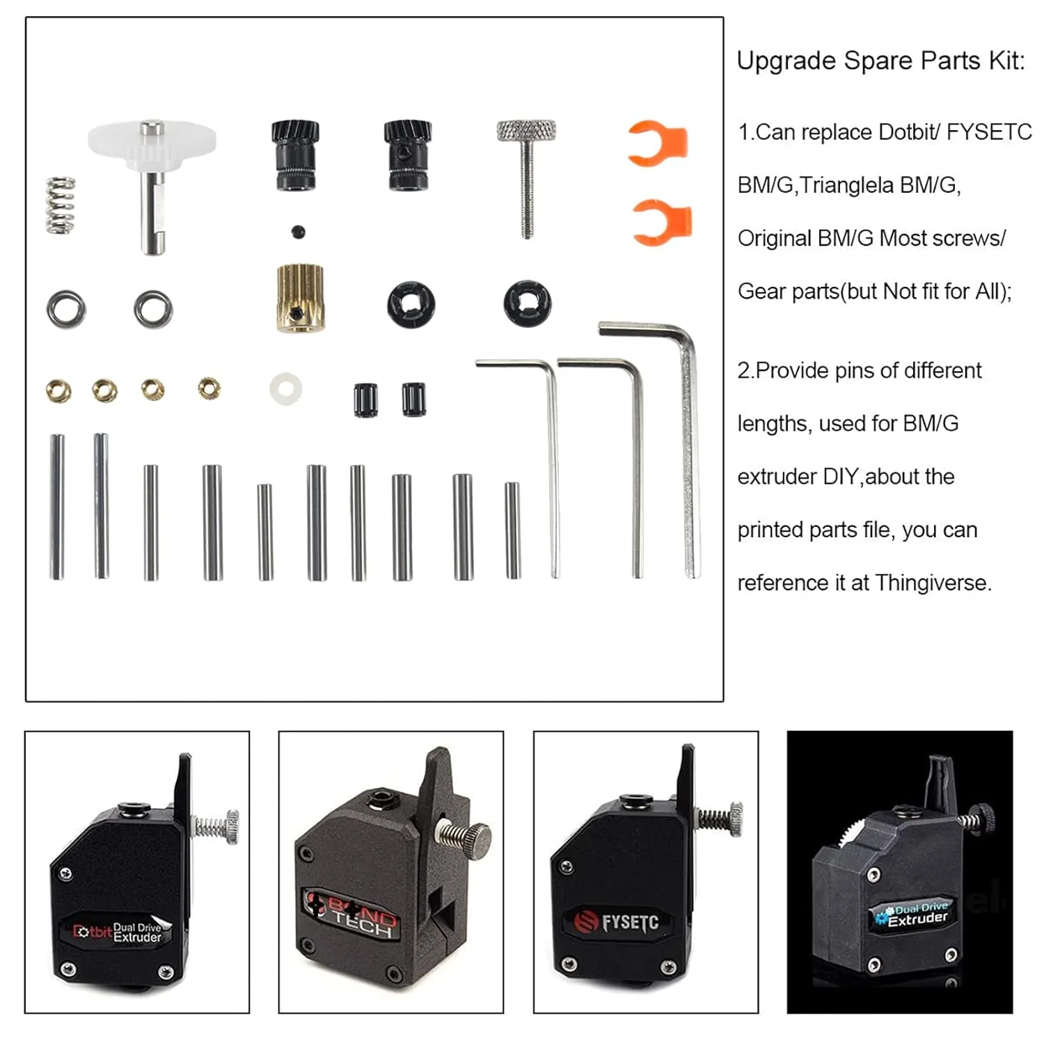 لوازم جانبی پرینتر سه بعدی BCZAMD مجموعه ساخت اکسترودر درایو مستقیم شامل مجموعه چرخ دنده های مورب جایگزین DIY مناسب برای اکثر اکسترودرها برای Voro2.4 Clockwork Trianglb BM TTan Ender CR10 لوازم جانبی پرینتر سه بعدی BCZAMD مجموعه ساخت اکسترودر درایو مستقیم شامل مجموعه چرخ دنده های مورب جایگزین DIY مناسب برای اکثر اکسترودرها برای Voro2.4 Clockwork Trianglb BM TTan Ender CR10