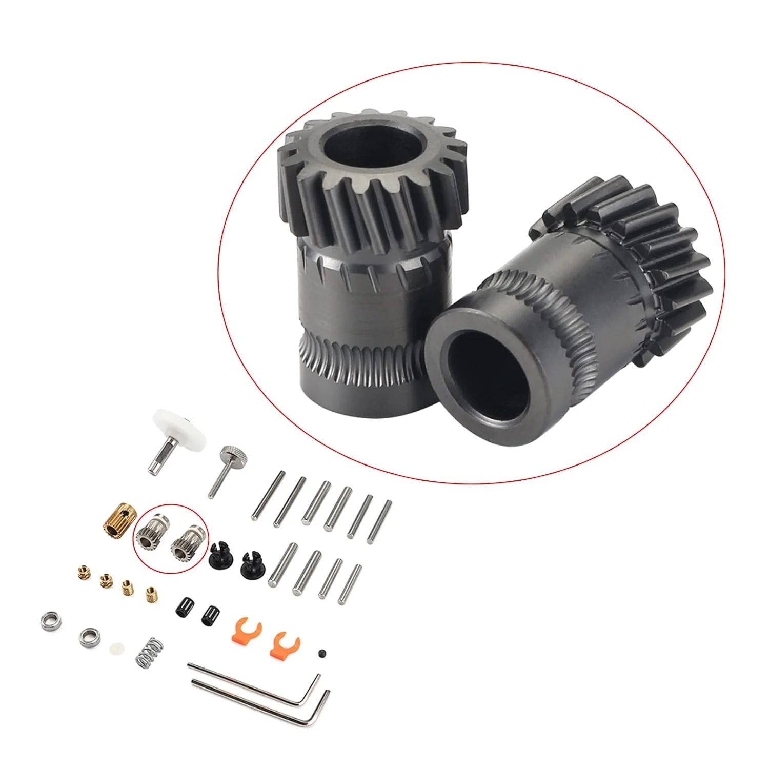 لوازم جانبی پرینتر سه بعدی BCZAMD مجموعه ساخت اکسترودر درایو مستقیم شامل مجموعه چرخ دنده های مورب جایگزین DIY مناسب برای اکثر اکسترودرها برای Voro2.4 Clockwork Trianglb BM TTan Ender CR10 لوازم جانبی پرینتر سه بعدی BCZAMD مجموعه ساخت اکسترودر درایو مستقیم شامل مجموعه چرخ دنده های مورب جایگزین DIY مناسب برای اکثر اکسترودرها برای Voro2.4 Clockwork Trianglb BM TTan Ender CR10