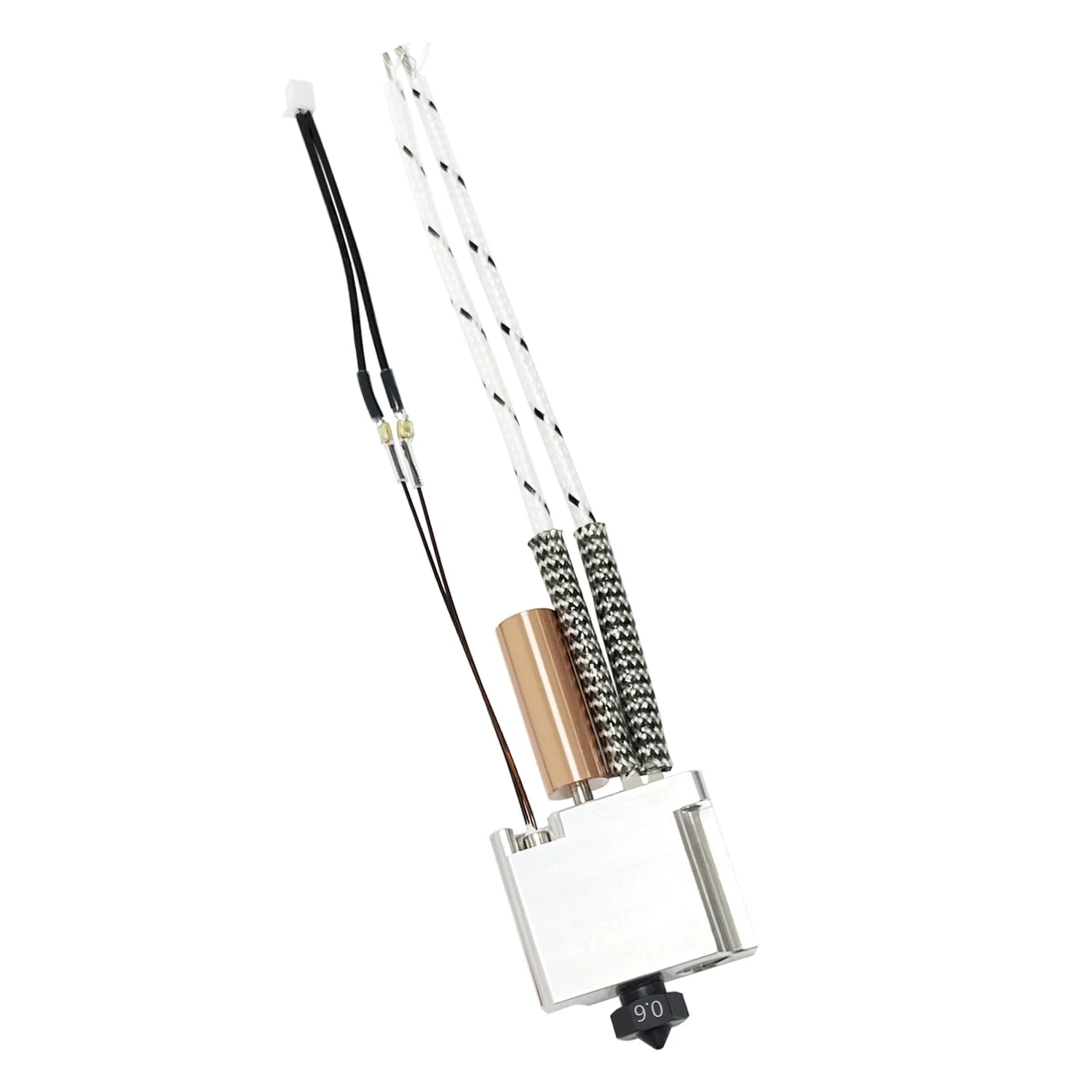 هات‌اند سخت‌کاری شده برای T1/T1 Pro 0.6MM، کیت اکسترودر هد پرینت، بلوک حرارتی هات‌اند، میله گرمایشی، کارتریج 24 ولت 70 وات، ترمیستور، نازل سخت‌کاری شده برای جایگزینی لوازم جانبی پرینتر فلاسان