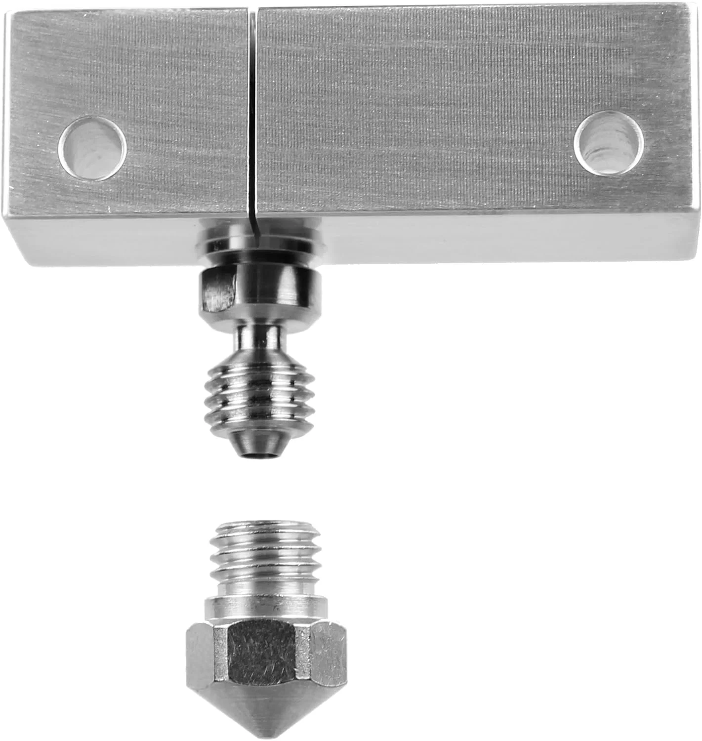 هات اند تمام فلزی Microswiss با بلوک خنک کننده شیاردار برای Wanhao i3 با نازل 0.4 میلی متری