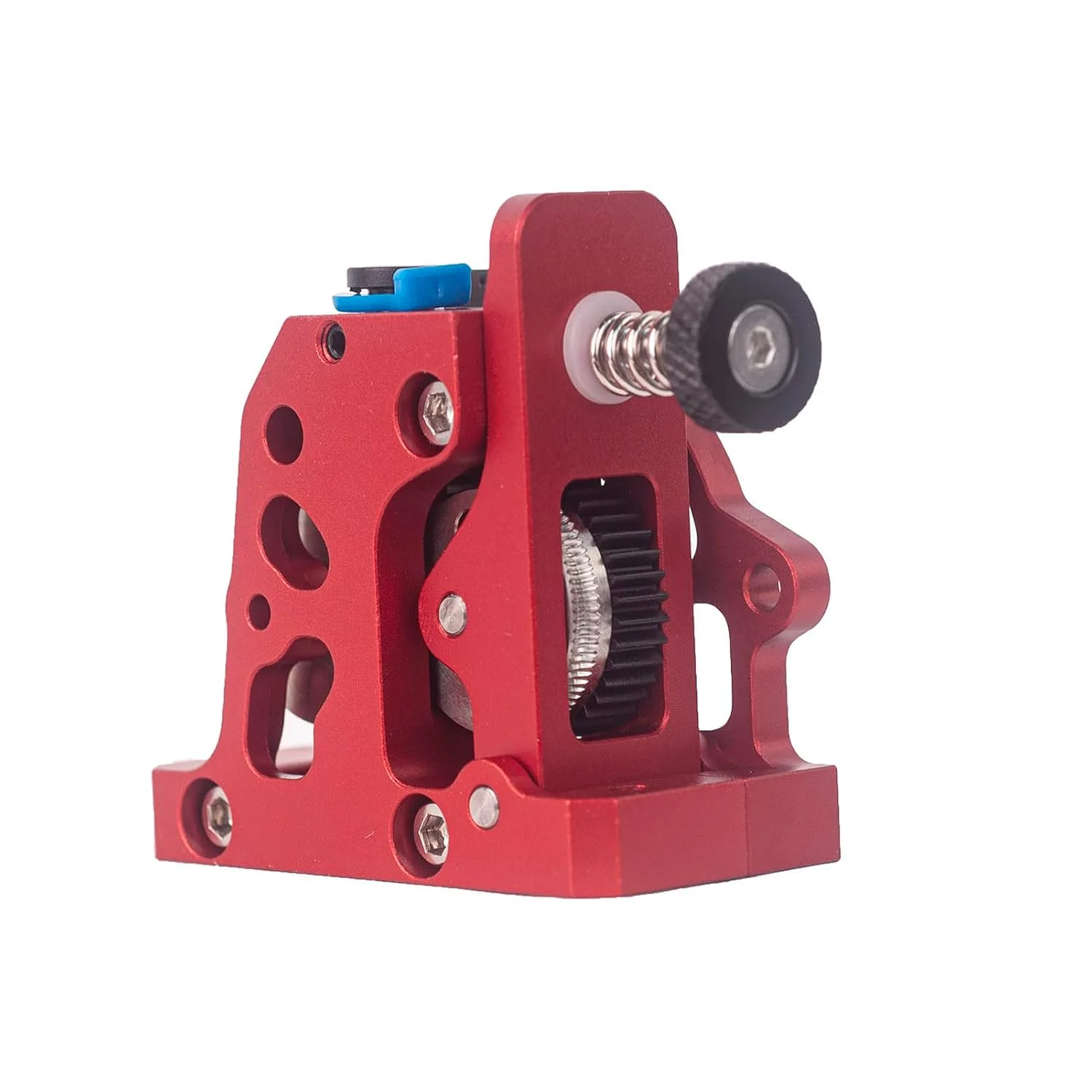 اکسترودر پرینتر سه بعدی HGX LITE، نسبت دنده 9.5:1، نیروی اکستروژن 60N، پوسته آلیاژ آلومینیوم، سازگار با Ender 3، CR 10، CR6، VORO، برای علاقه مندان به پرینت سه بعدی (قرمز)