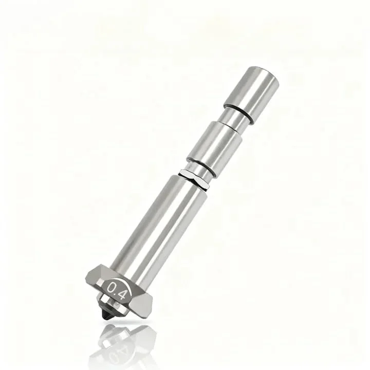 نازل فولادی سخت شده 0.4 میلی‌متری برای Kobra 3 Max، نازل مقاوم در برابر سایش، کیت اکسترودر هد داغ برای فیلامنت‌های با دمای بالا و سایشی (PLA، PETG، TPU)