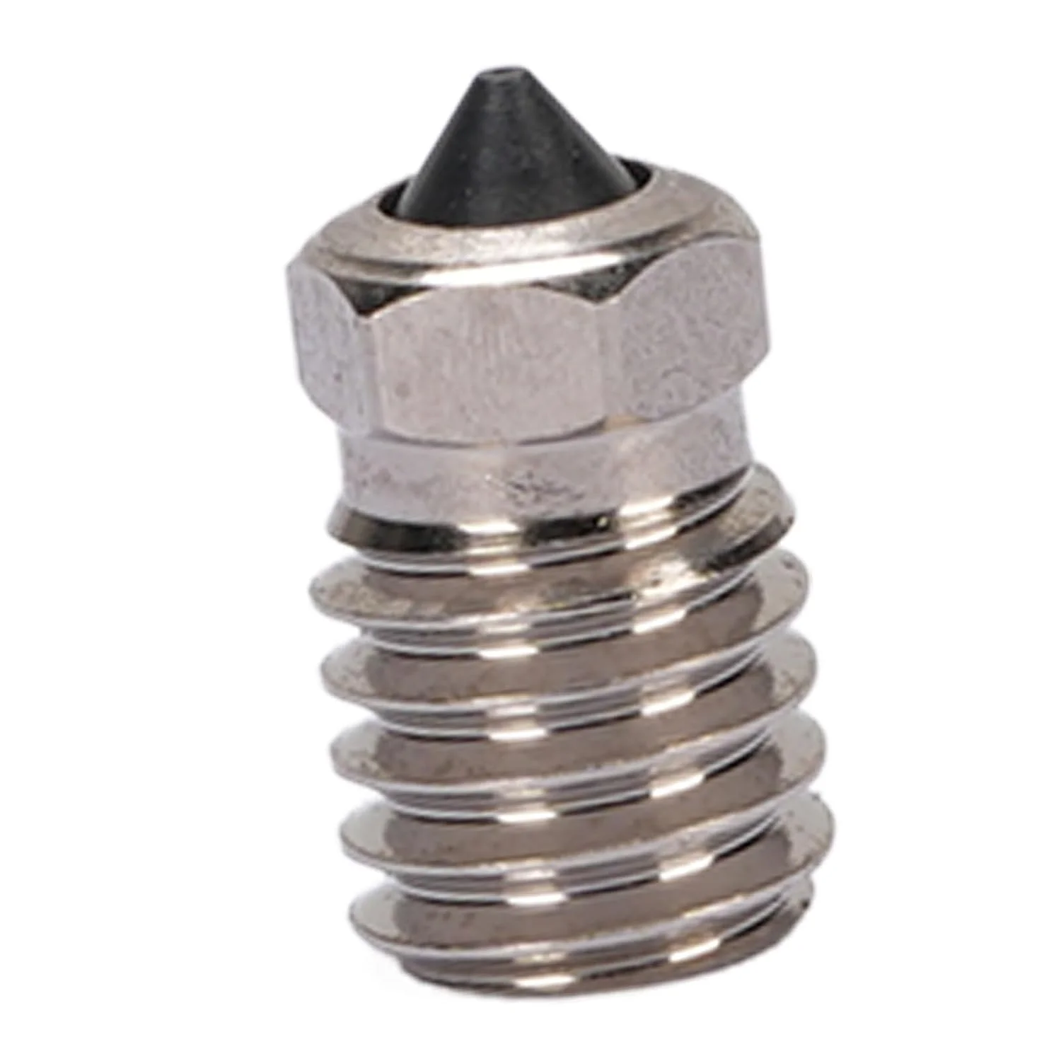 نازل فولادی سخت کاری شده 1.75 میلی متری اکسترودر پرینتر سه بعدی با دمای بالا برای Lab X1 و Lab P1P