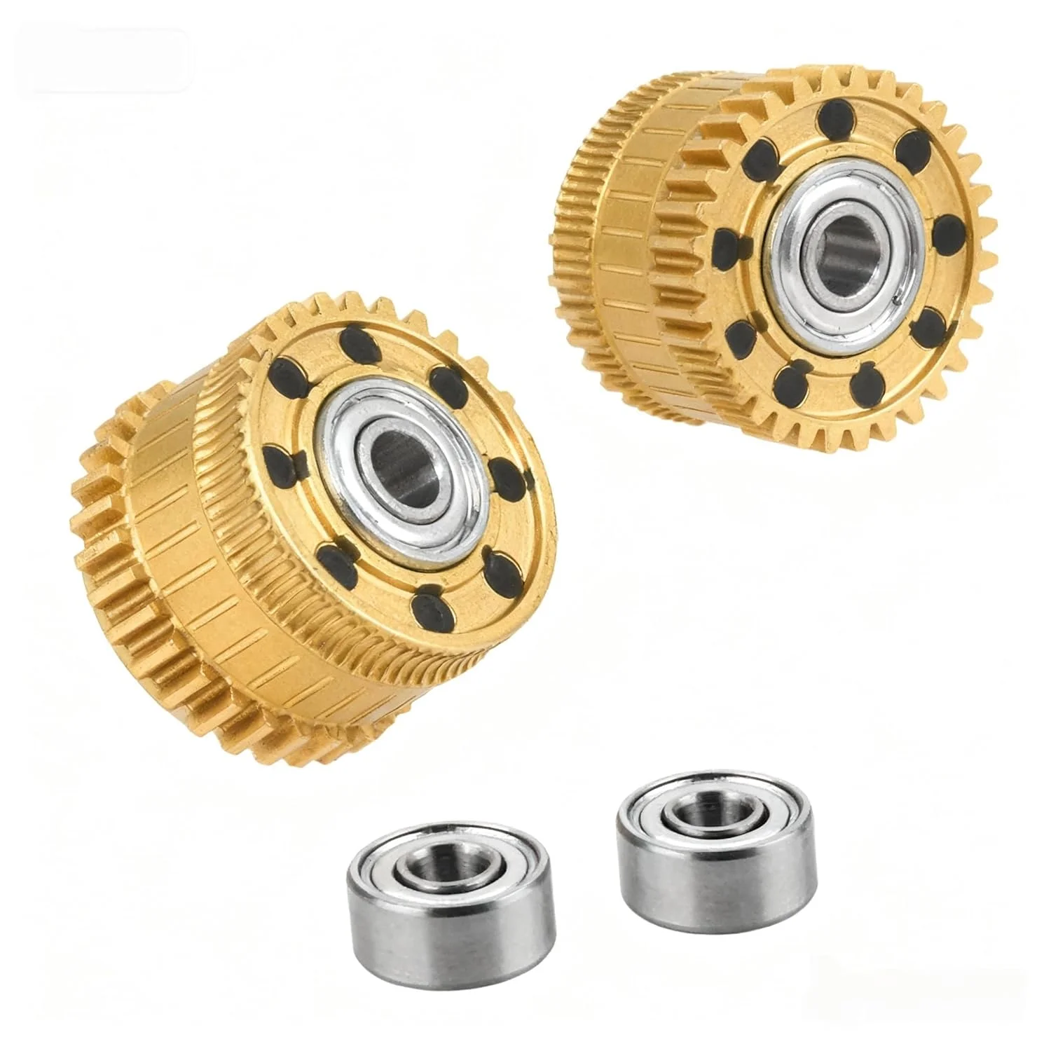 کیت چرخ دنده اکسترودر تمام فلزی K2 Plus با روکش نانو از فولاد سخت شده - دوام و دقت بیشتر برای پرینترهای سه بعدی K2 Plus