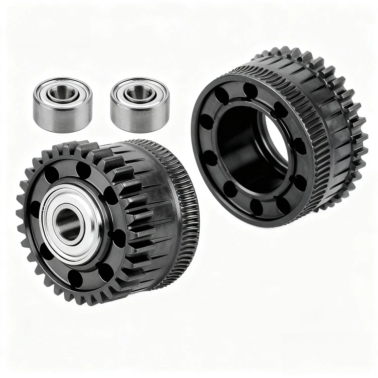 کیت چرخ دنده اکسترودر تمام فلزی K2 Plus با روکش نانو فولاد سخت شده - دوام و دقت بیشتر برای پرینترهای سه بعدی K2 Plus