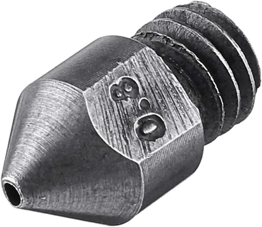 نازل، نازل پرینتر، نازل برنجی، 1 عدد نازل فولادی سخت شده قطر 0.4mm/0.6mm/0.8mm برای فیلامنت 1.75mm اکسترودر پرینتر سه بعدی قطعه مقاوم در برابر درجه حرارت بالا، قطر نازل 0.6mm (رنگ: برای