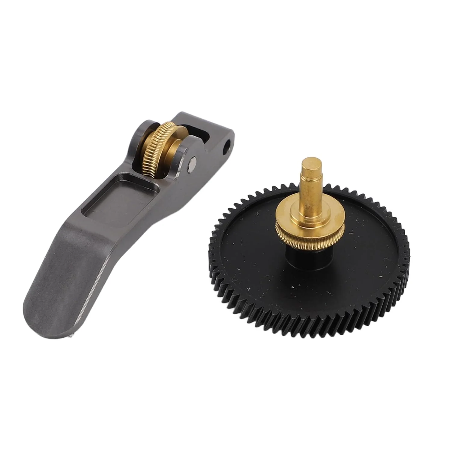 مجموعه چرخ دنده اکسترودر پرینتر سه بعدی فولاد سخت شده با دسته آلیاژ آلومینیوم مدل A1 A1 Mini طلایی