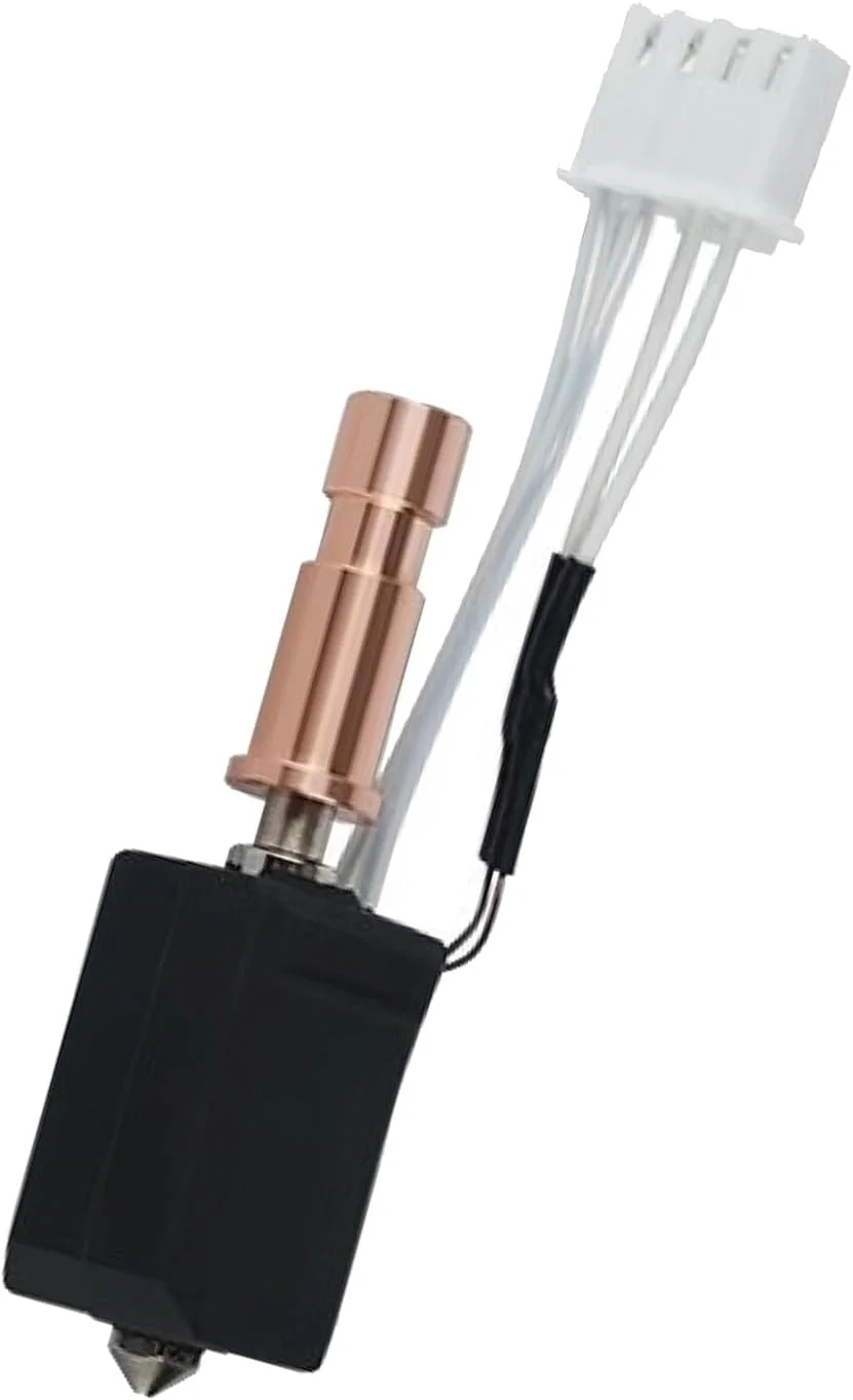 هات‌اند سرامیکی برای Kobra S1 با نازل فولادی سخت شده 0.4 میلی‌متری، کیت هد اکسترودر ACE پرینتر سه بعدی Kobra S1 Combo/Kobra S1 Pro با کارتریج گرمکن، ترمیستور 200K، بلوک گرمکن، چاپ با سرعت بالا