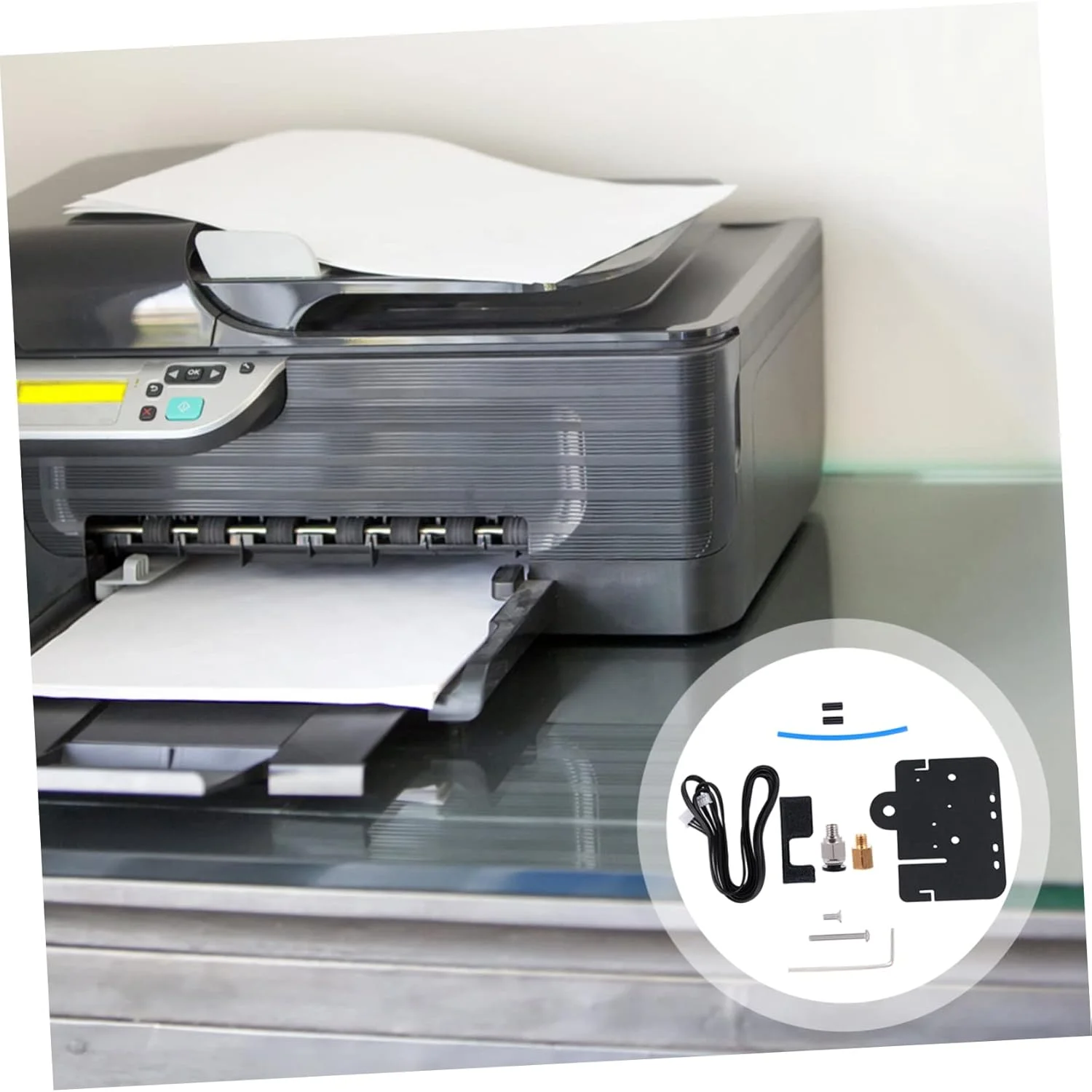 کیت تبدیل اکسترودر پرینتر حرفه ای GLEAVI شامل 3 قطعه، صفحه پوشش پروفیل آنودایز شده برای ارتقاء Ender، نصب آسان، سازگار با راهنماهای خطی شکاف دار