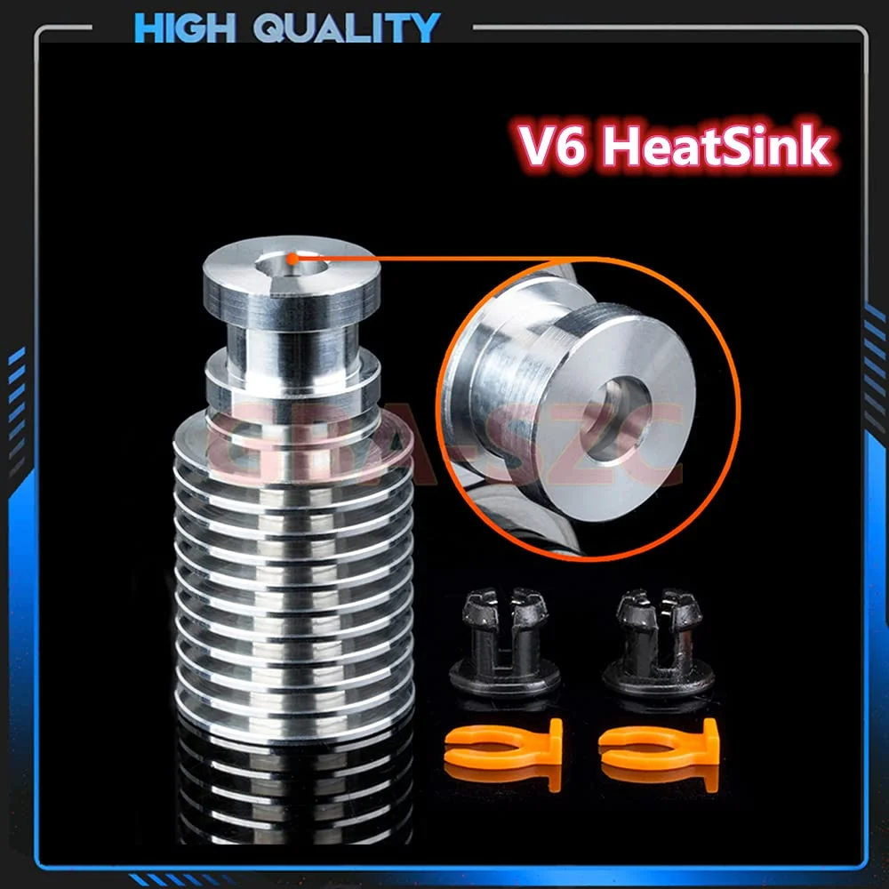 ارتقاء V6 Volcano Hotend، J-Head Hotend DIY، بلوک گرمکن Volcano، گلوئی آلیاژ تیتانیوم Volcano نازل 1.75/0.4mm برای اکسترودر تیتان Dual Driver، Prusa i3 MK2S MK3 MK3S Hotend.