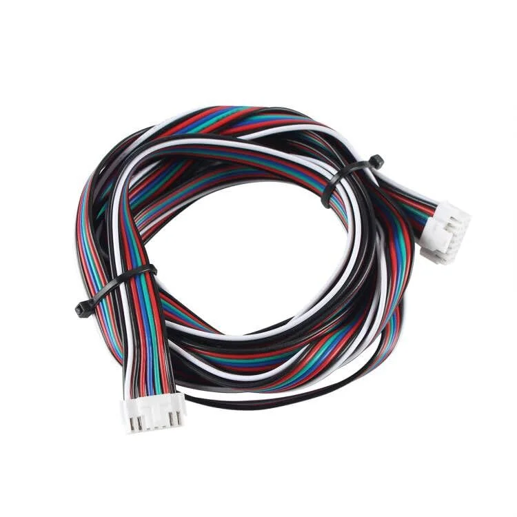 کابل اکسترودر جایگزین FYSETC Anycubi Mega Pro: ارتقا 1.3 متری/51 اینچی 14 پین - سیم اتصال برد انتقال اکسترودر با گام 2.0 میلی‌متری 2x7 سازگار با لوازم جانبی پرینتر سه بعدی Mega S Mega X Mega