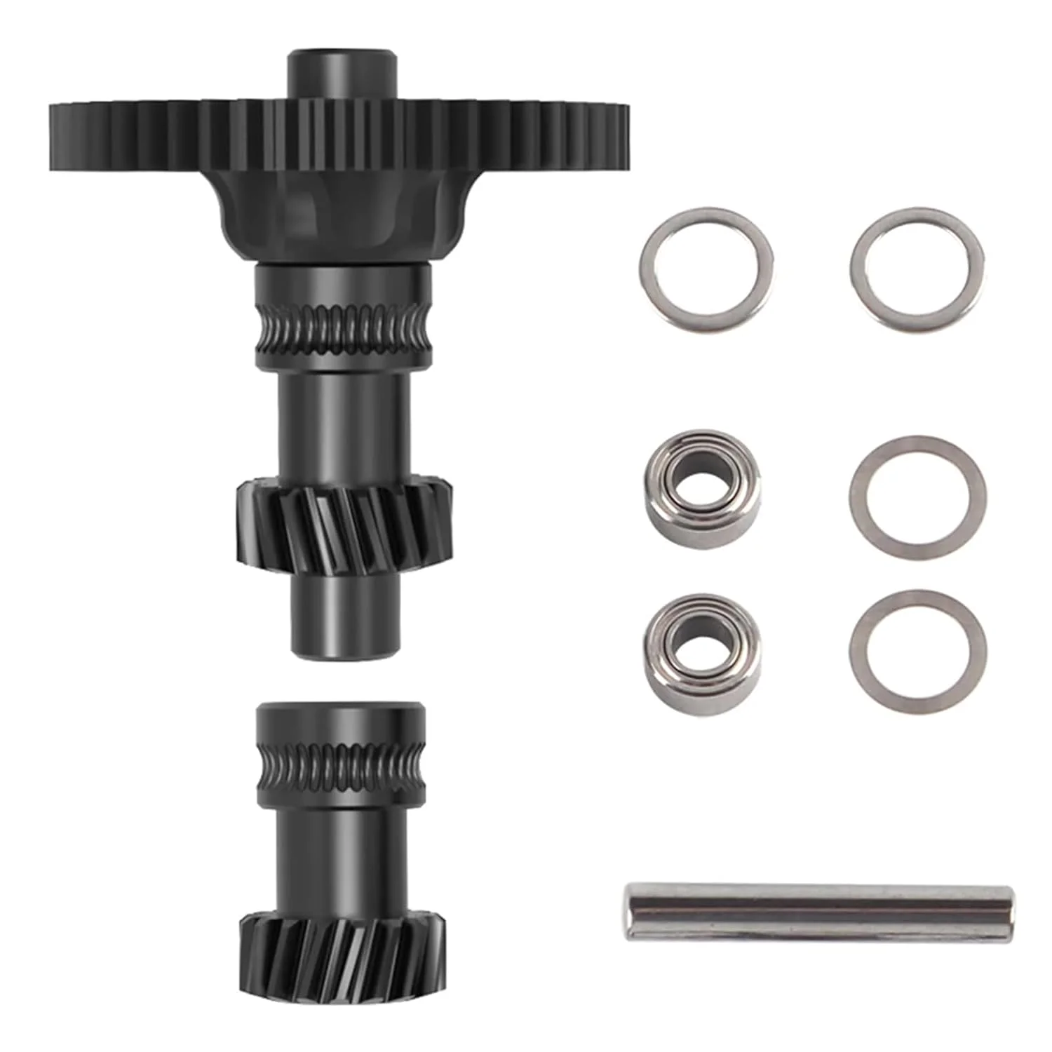 کیت ارتقاء دنده FYSETC Sherpa Mini R2 - جایگزینی دنده اکسترودر با پوشش نانو: قطعه اکستروژن دنده دوگانه مارپیچ فولادی سخت شده یکپارچه، لوازم جانبی اکسترودر درایو مستقیم با طراحی شفت یک تکه