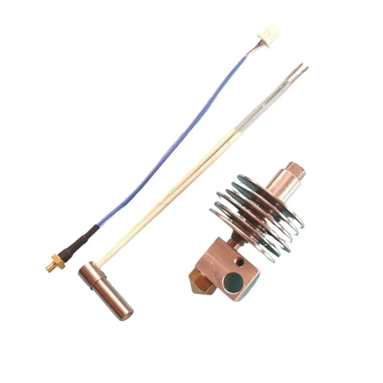 کیت مونتاژ اکسترودر فلش‌فورج فایندر به همراه کارتریج هیتر + ترموکوپل قطعات پرینتر سه بعدی (24 ولت)