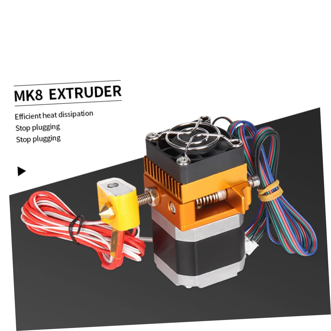 کیت نازل پرینتر 12 ولت، نازل سخت کاری شده سازگار با اکسترودر برای تعویض بلوک حرارتی پرینتر