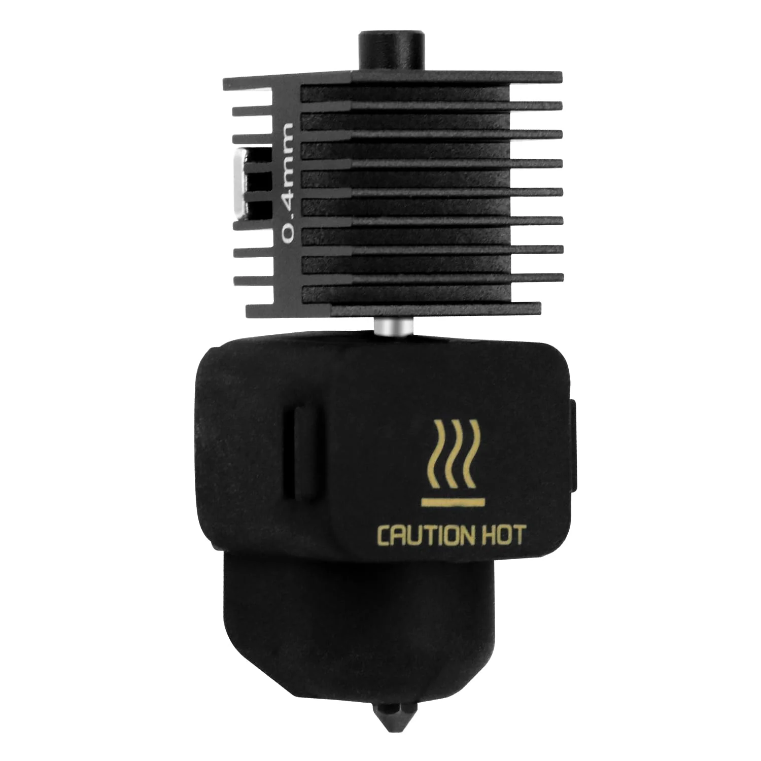 کیت اکستروژن هد V3.0 Speed Hot End A1 Mini با نازل فولاد سخت شده 0.4 میلی‌متری، بلوک حرارتی برنجی با روکش کروم، جوراب سیلیکونی و ساختار یکپارچه، مخصوص پرینترهای سه بعدی Bambu Lab A1/A1 Min