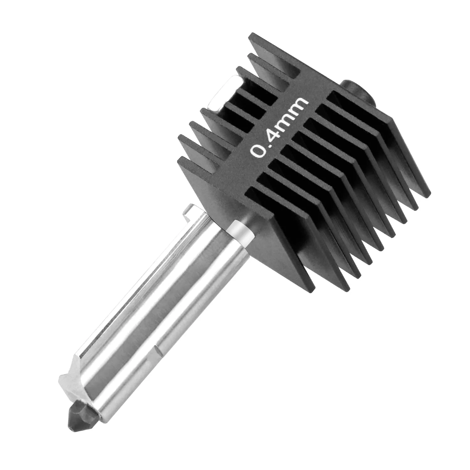 کیت اکستروژن هد V3.0 Speed Hot End A1 Mini با نازل فولاد سخت شده 0.4 میلی‌متری، بلوک حرارتی برنجی با روکش کروم، جوراب سیلیکونی و ساختار یکپارچه، مخصوص پرینترهای سه بعدی Bambu Lab A1/A1 Min