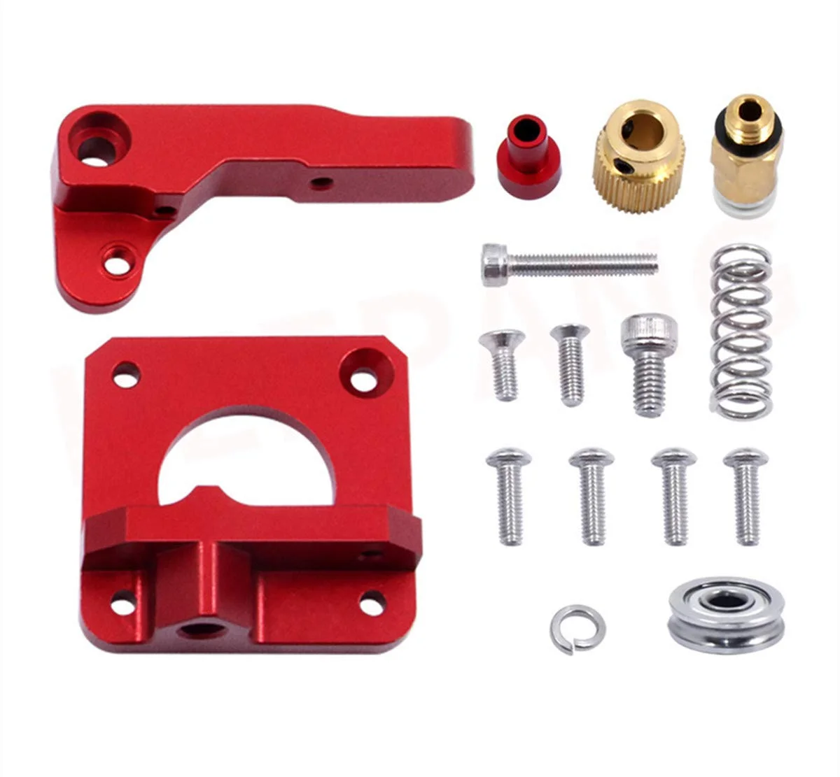 اکسترودر CR-10 جایگزین ارتقا یافته، بلوک آلیاژ آلومینیوم MK8، اکسترودر درایو ارتقا یافته برای پرینتر سه بعدی کرالیتی Ender 3، CR-10، CR-10S، CR-10 S4، CR-10 S5