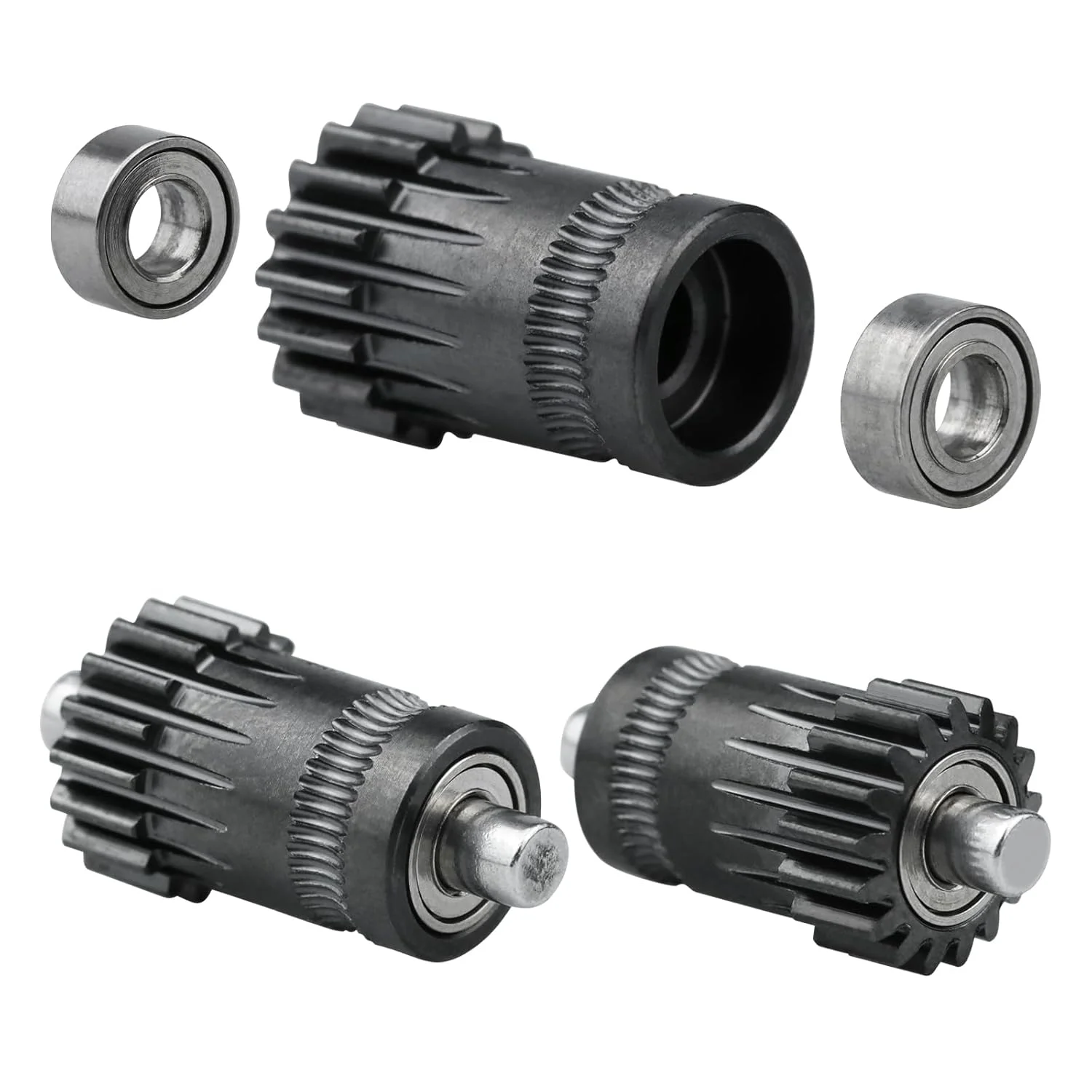 چرخ دنده اکسترودر برای پرینترهای سه بعدی Voron_Stealthburner، اکسترودر DDB یا DIY Voron V2.1 چرخ دنده های پوشش داده شده نانو RNC، اکسترودر چرخ دنده جهانی DDB، کیت درایو مستقیم دوگانه با دقت بالا، چرخ دنده اکسترودر