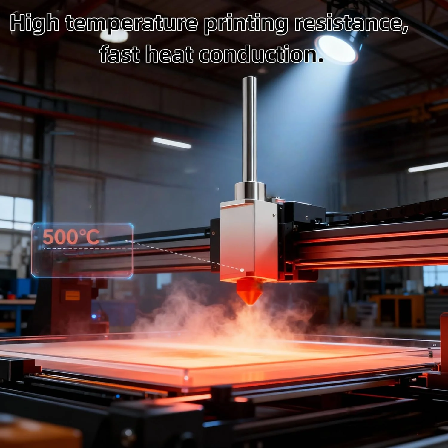 2 عددی کیت اکسترودر و هد چاپ P1P مناسب پرینترهای سه بعدی Bambu Lab P1P/P1S، دارای نازل فولادی سخت کاری شده 0.4 میلی متری، سرعت بالا و بلوک حرارتی اکسترودر