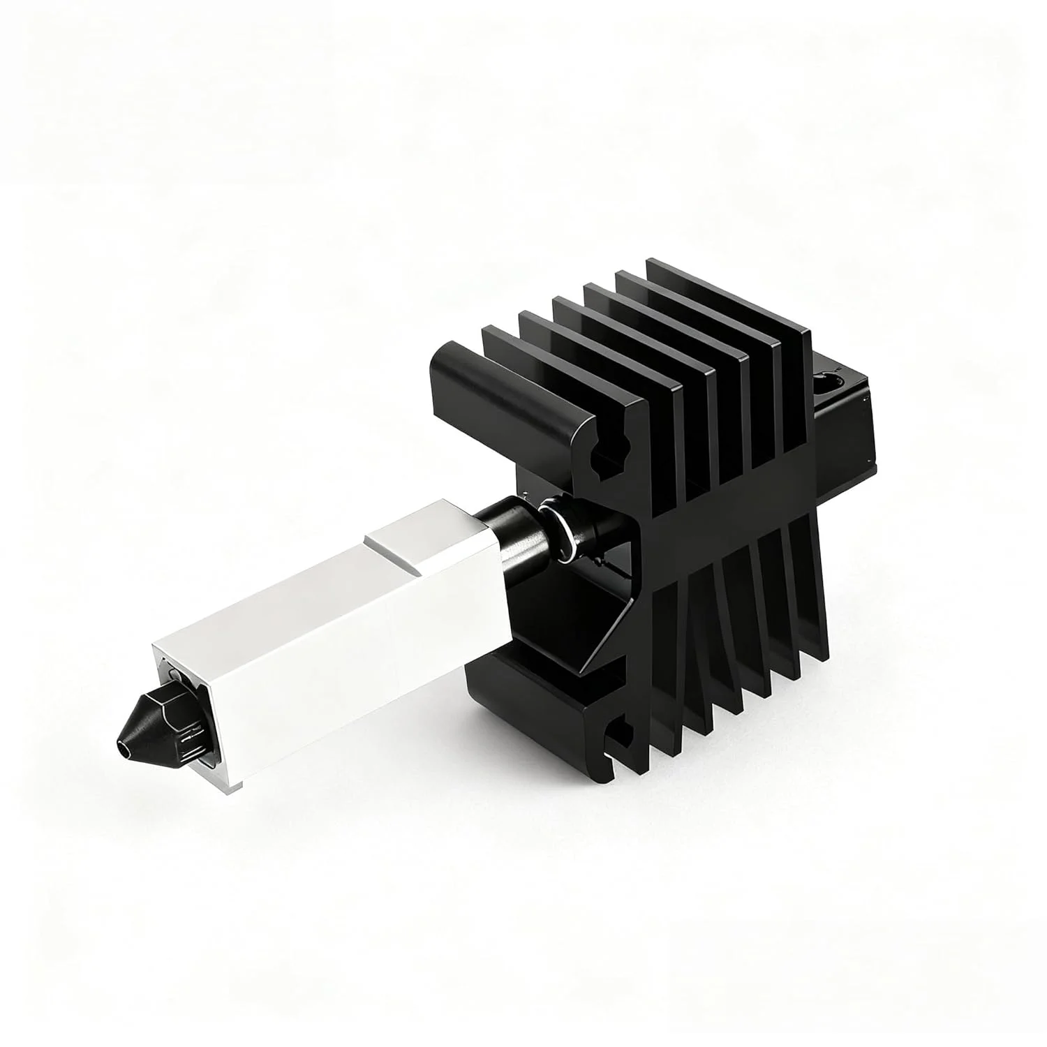 2 عددی کیت اکسترودر و هد چاپ P1P مناسب پرینترهای سه بعدی Bambu Lab P1P/P1S، دارای نازل فولادی سخت کاری شده 0.4 میلی متری، سرعت بالا و بلوک حرارتی اکسترودر