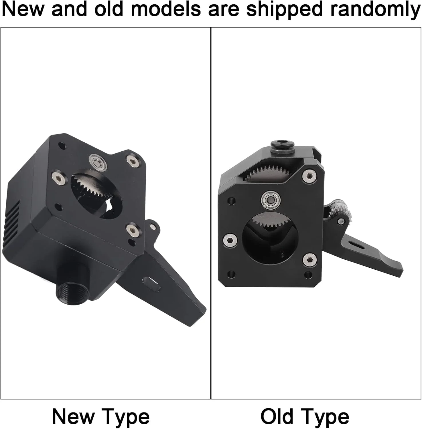 اکسترودر پرینتر سه بعدی، چرخ دنده برای اکسترودر درایو، قطعات ارتقاء دهنده تمام فلزی با عملکرد بالا (دست چپ)