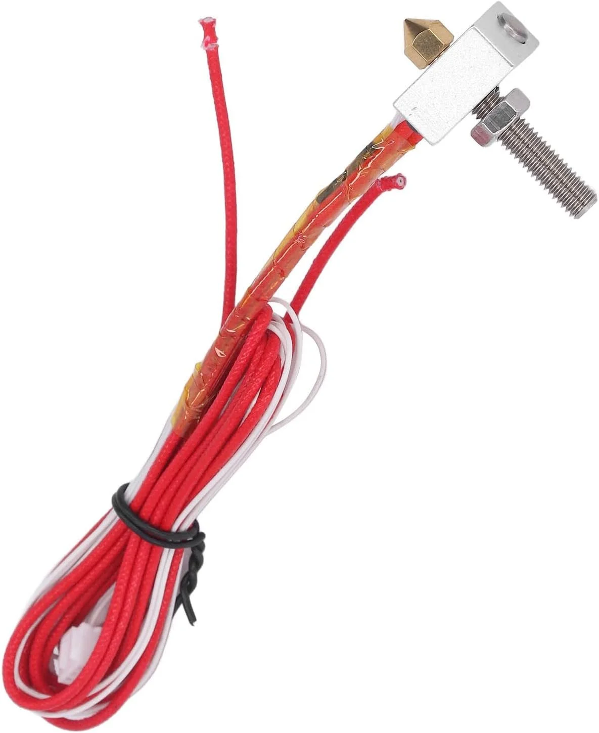 کیت نازل اکسترودر هات اند Mk8 برای پرینتر سه بعدی، نازل 0.4 میلی متری کیت هات اند اکسترودر Mk8 با اتصال ایمن برای قطعات پرینت سه بعدی Anet A8 I3